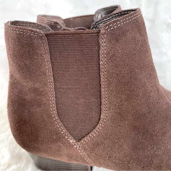 Vince Camuto Corter Brown Suede Boots - Picture 4 of 10
